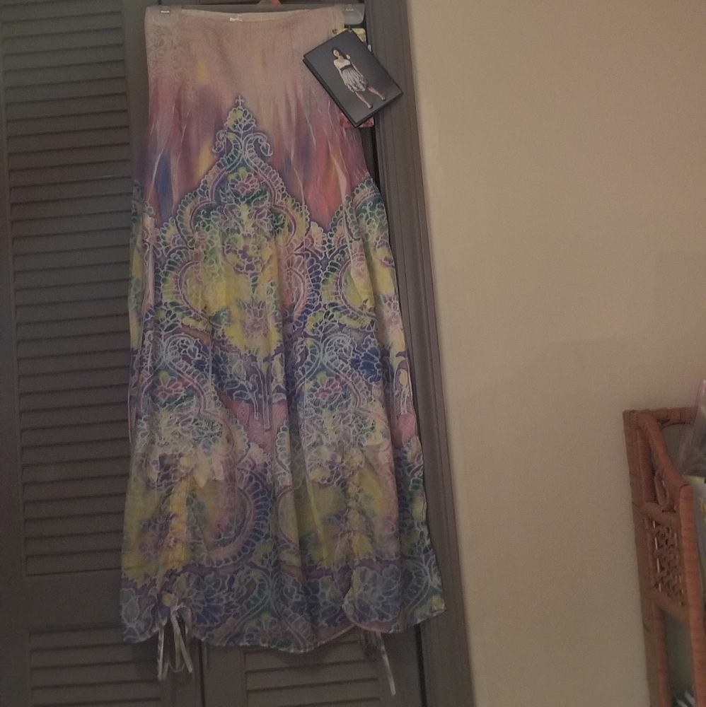 Convertible bandeau dress or maxi skirt